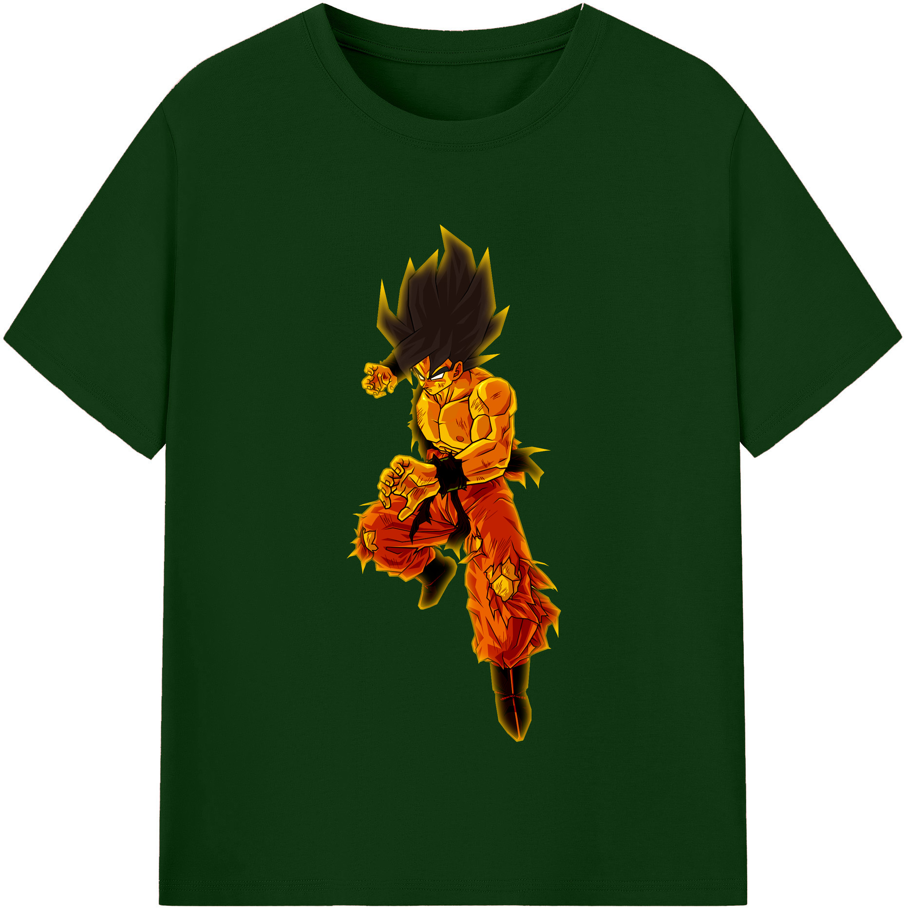 （画像用） ドラゴンボール 孫 悟飯（そんごはん）DRAGON BALL Son Gohan 綿100％半袖Tシャツ（フロントプリント）